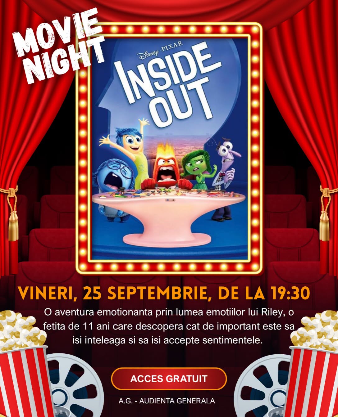 Film în aer liber: Inside Out