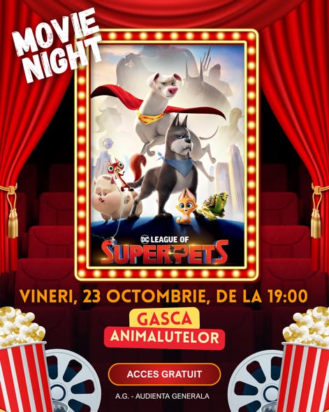 Film în aer liber: League of Super-Pets