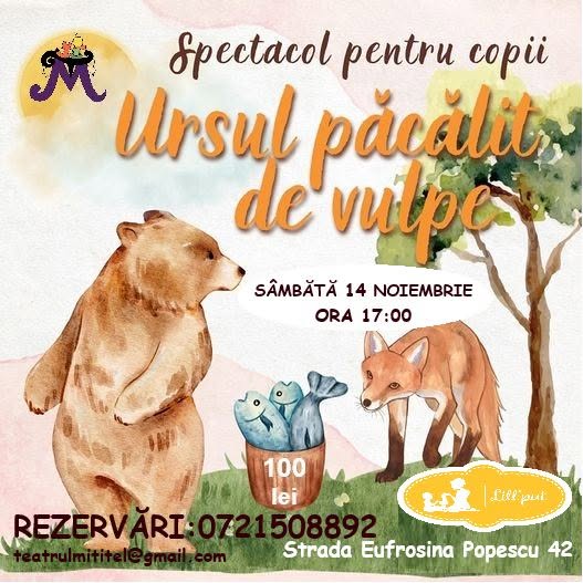 Ursul păcălit de vulpe