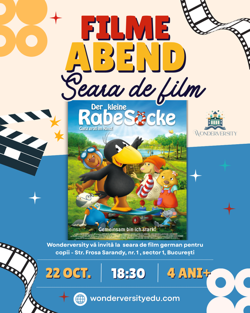 Seară de film pentru copii