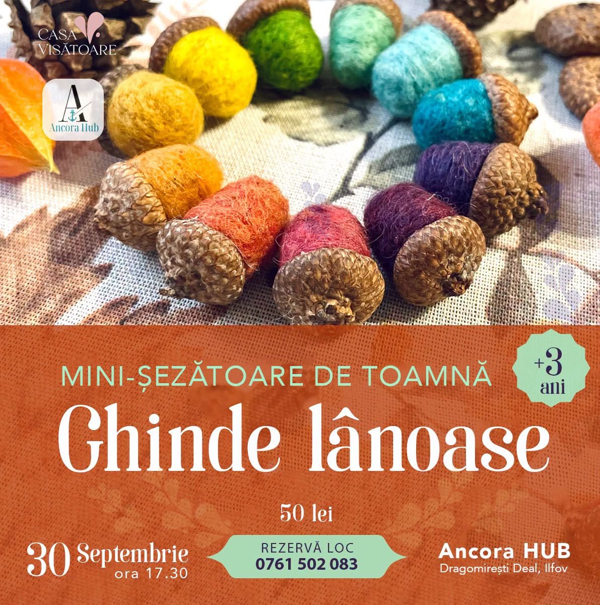 Ghinde Lânoase – Mini-Șezătoare de Toamnă