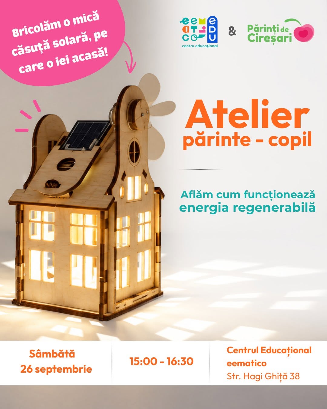 Atelier de bricolaj părinte-copil