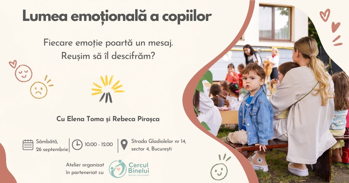 Lumea emoțională a copiilor