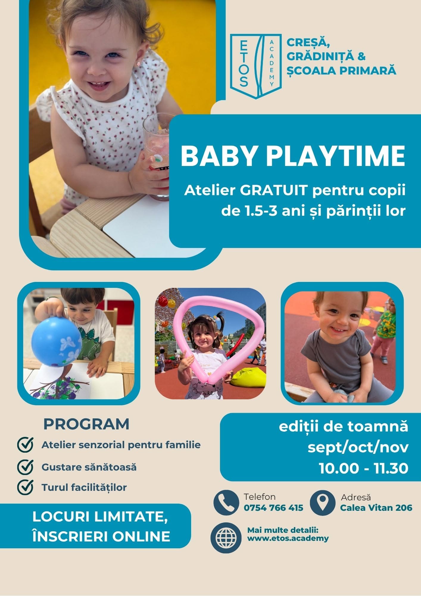 Baby Playtime – Atelier senzorial gratuit