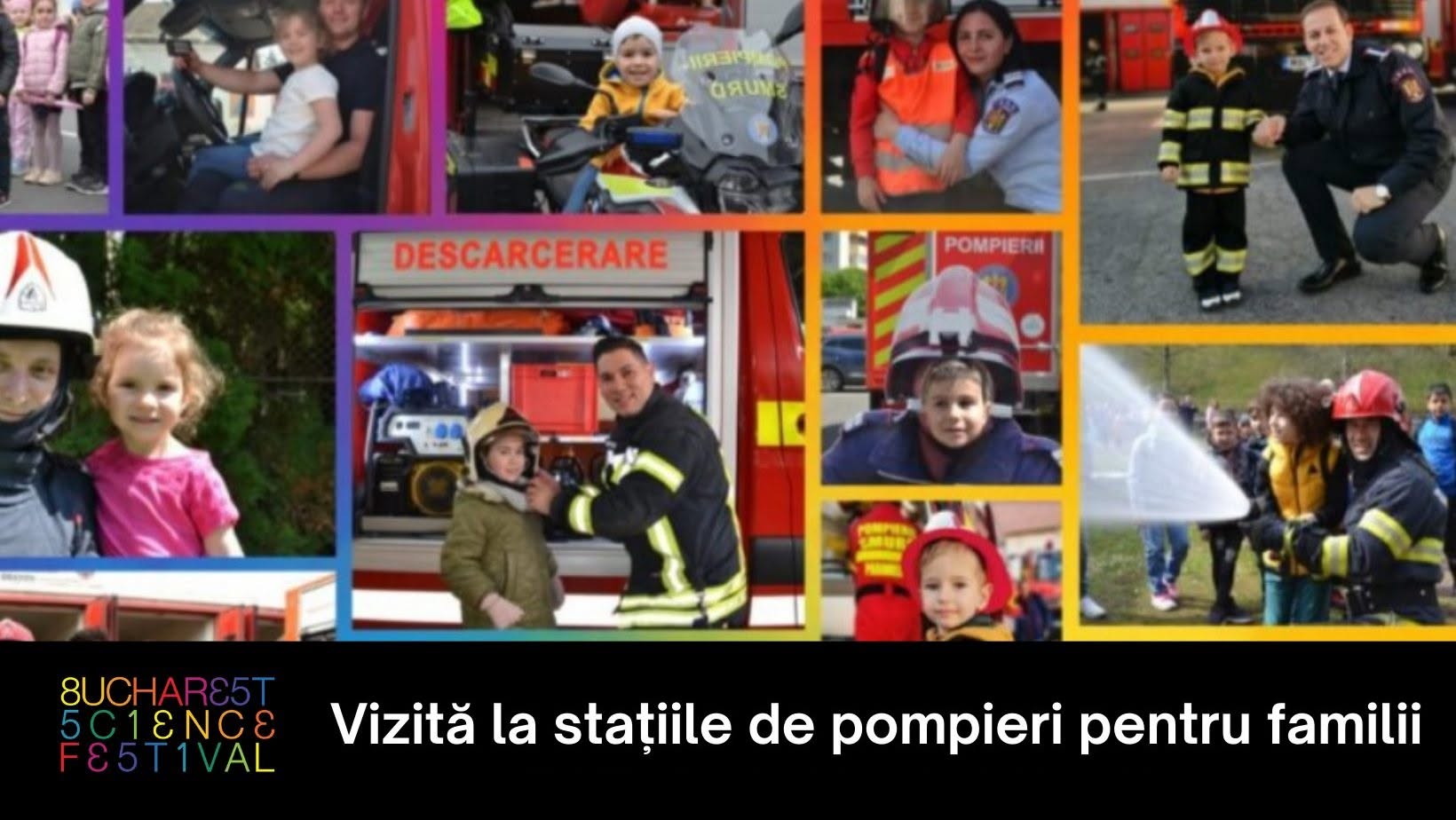 Vizită la stațiile de pompieri – Eveniment pentru familii