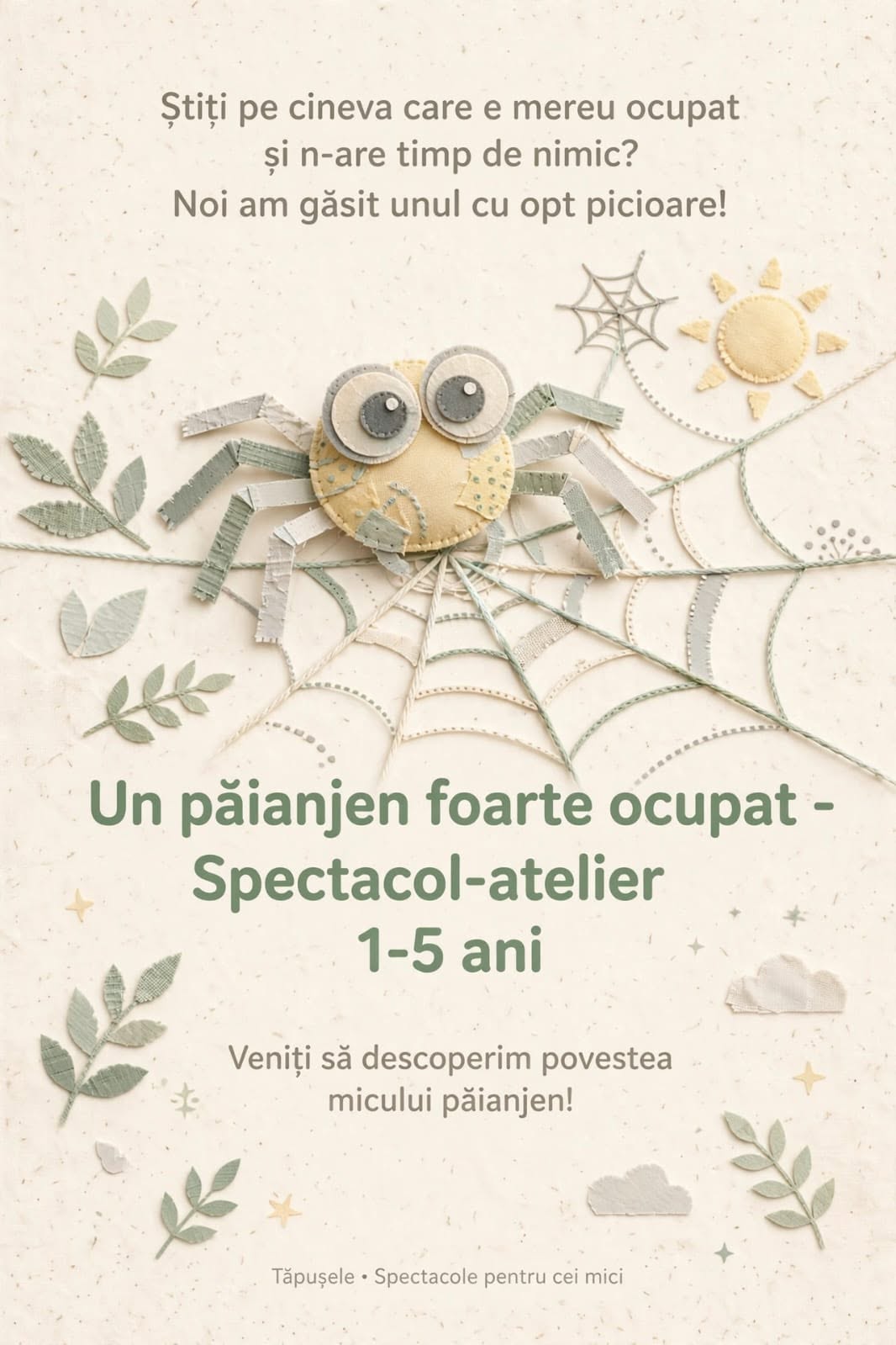 Un păianjen foarte ocupat