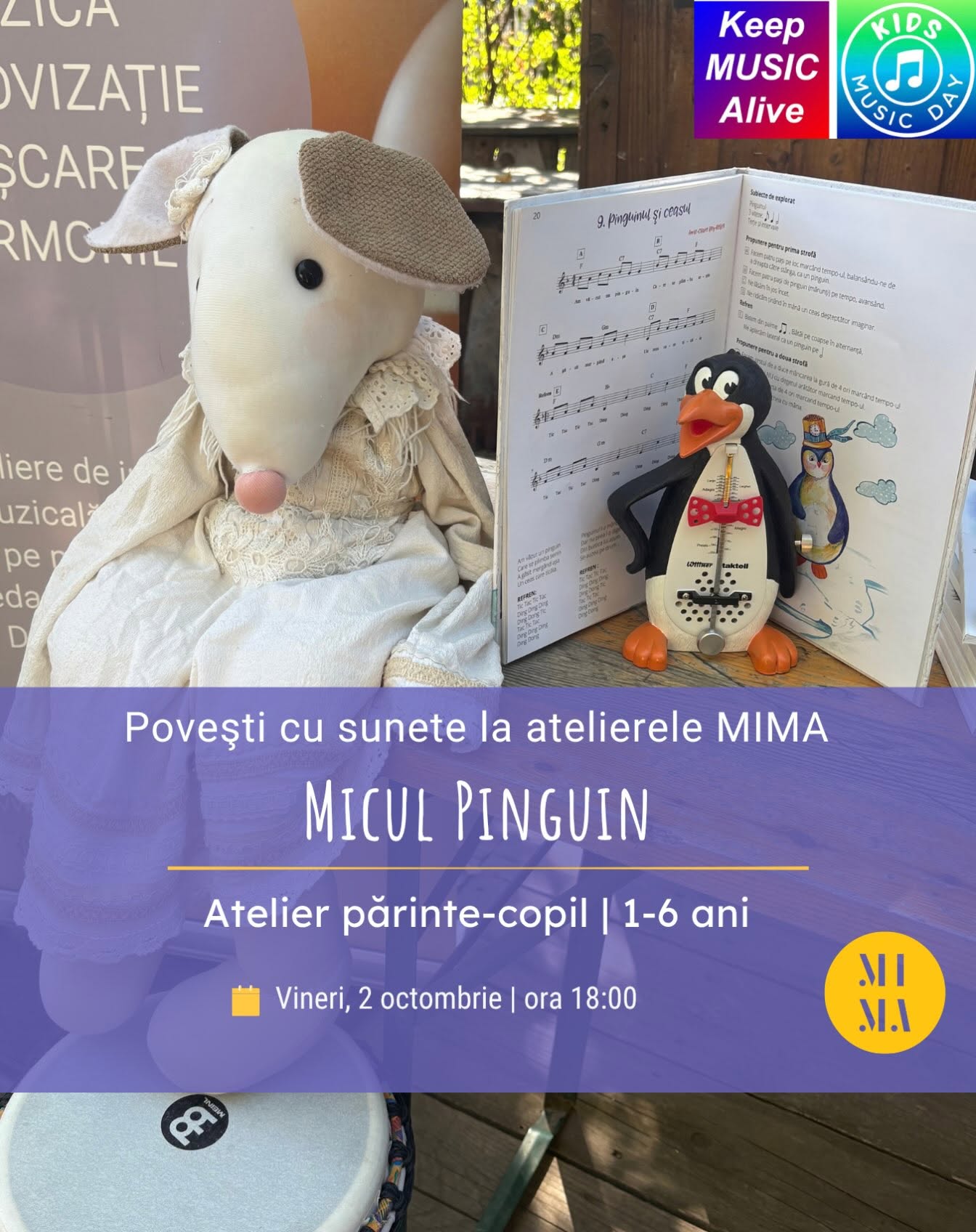 Atelierele MIMA: Micul Pinguin