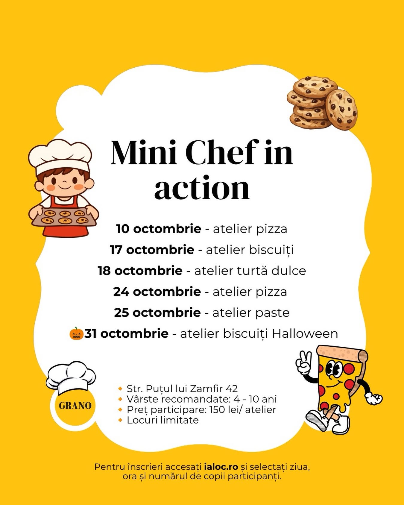 Mini Chef in action – Atelier Turtă Dulce