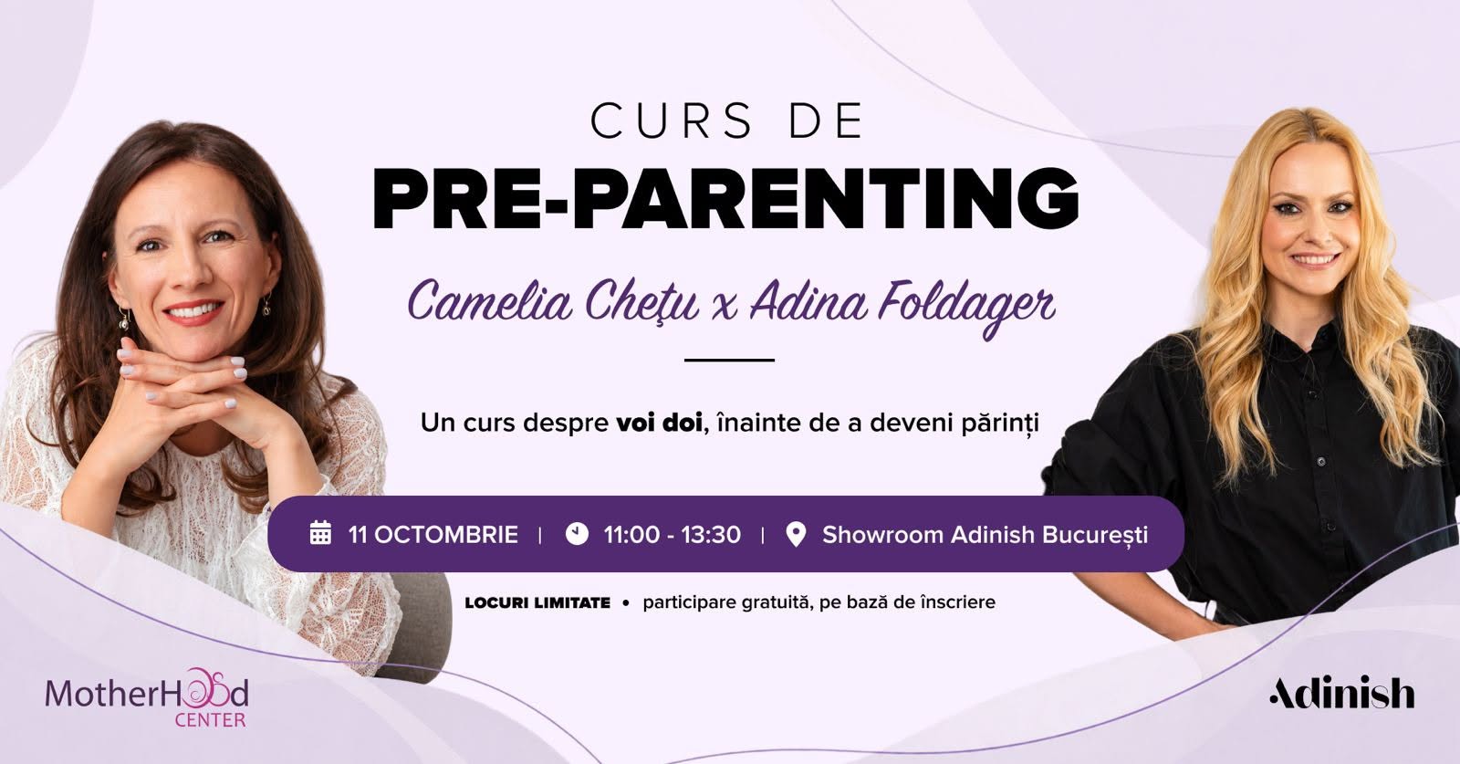 Curs gratuit de Pre-Parenting – Adinish Fest