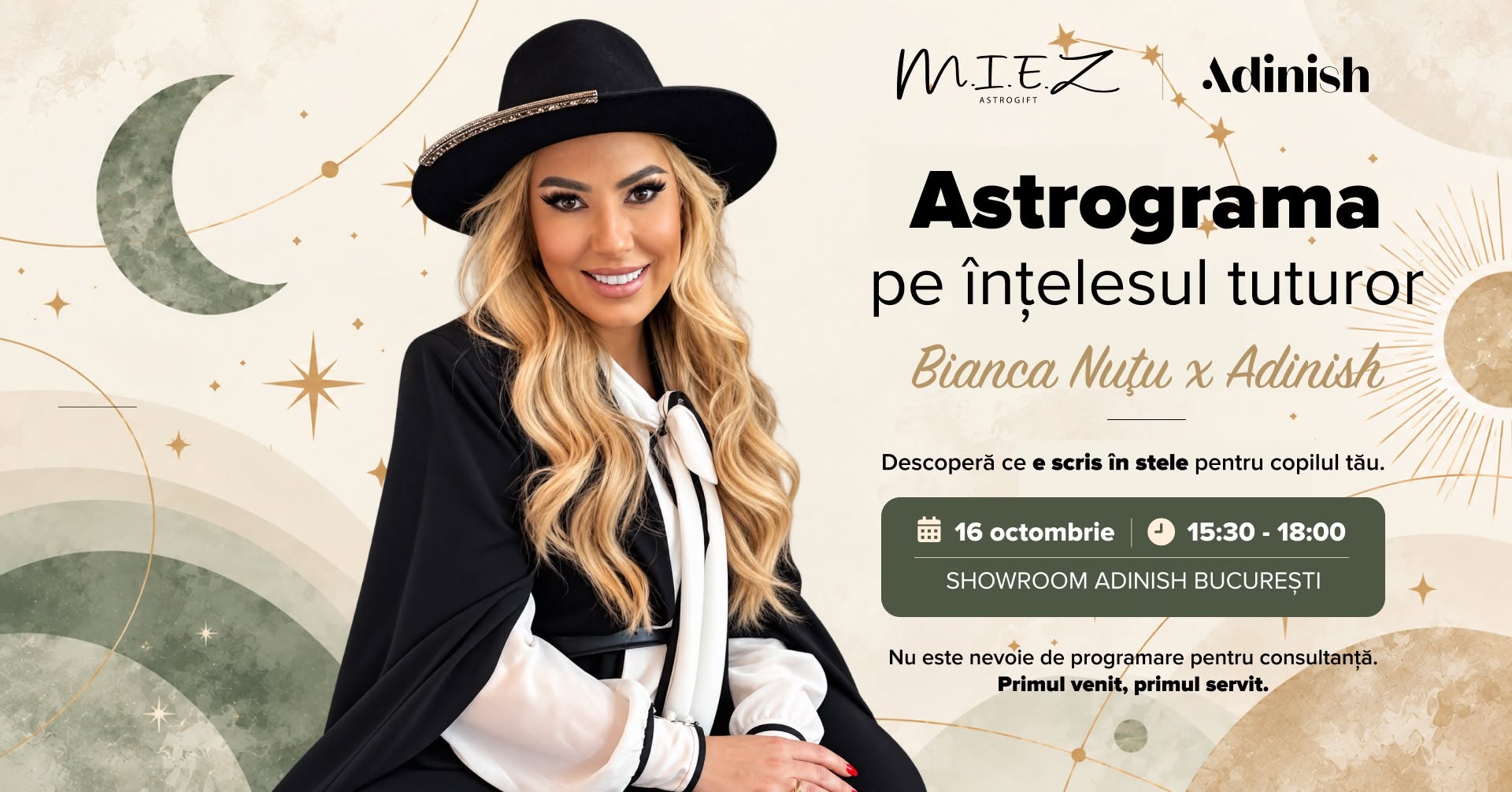 Astrograma copilului – Adinish Fest