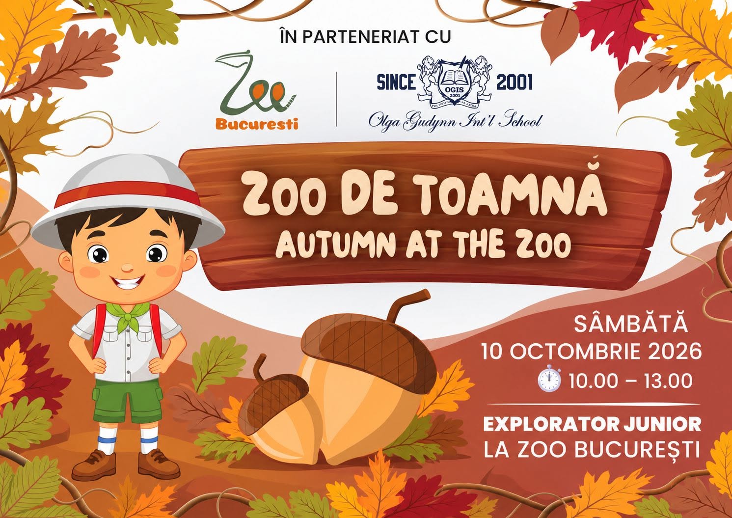Zoo de Toamnă – Explorator Junior