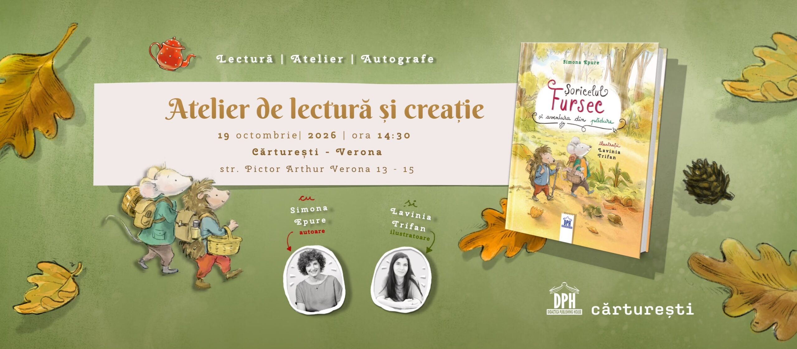 Atelier de lectură și creație: „Șoricelul Fursec și aventura din pădure”