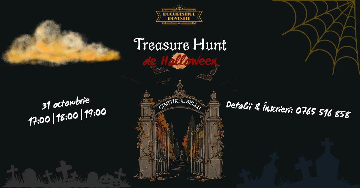 Treasure Hunt de Hallowen în Cimitirul Bellu