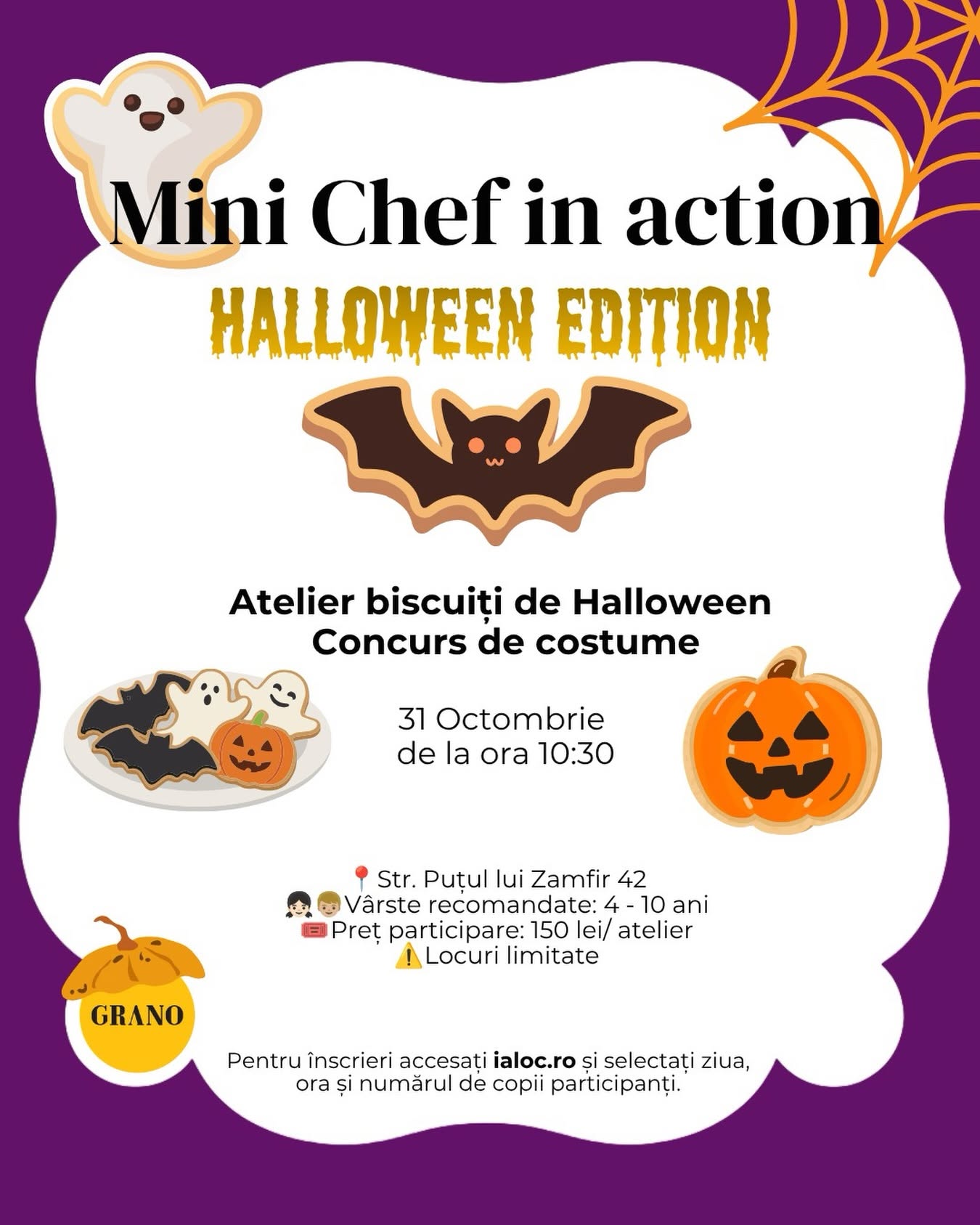 Mini Chef in action – Halloween Edition