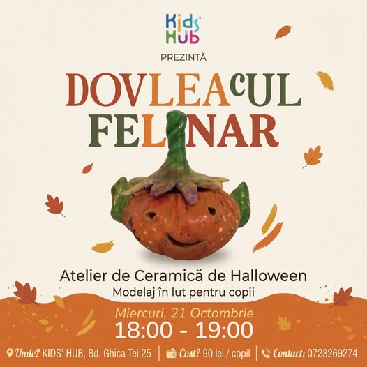 Workshop: Atelier Ceramica Dovleacul Felinar