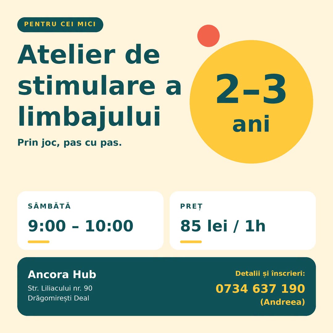 Atelier de stimulare a limbajului
