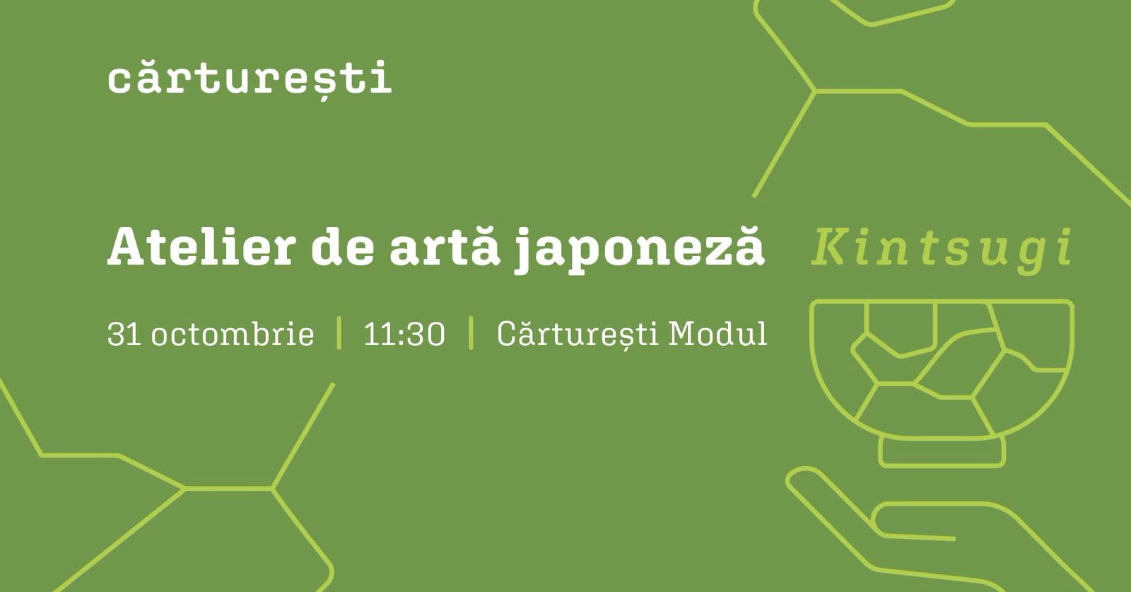 Atelier de artă japoneză Kintsugi pentru adulți