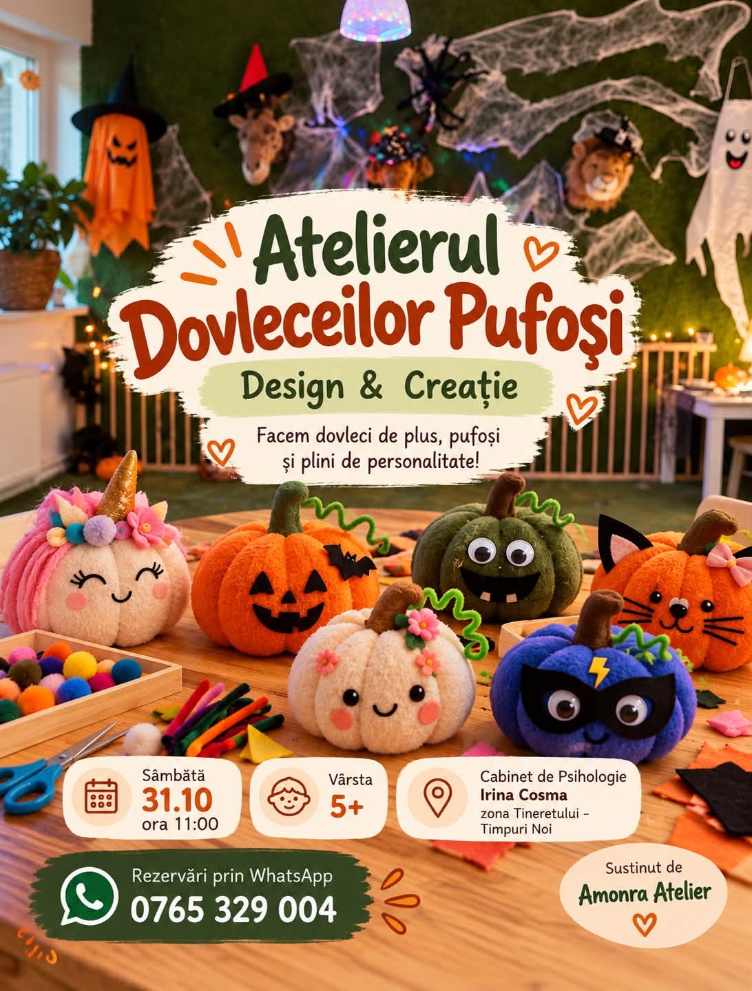 Atelierul Dovleceilor Pufoși