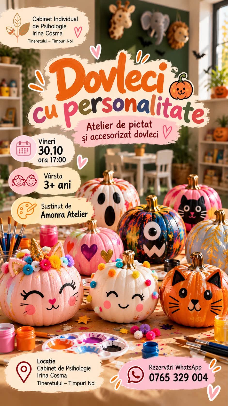 Dovleci cu personalitate