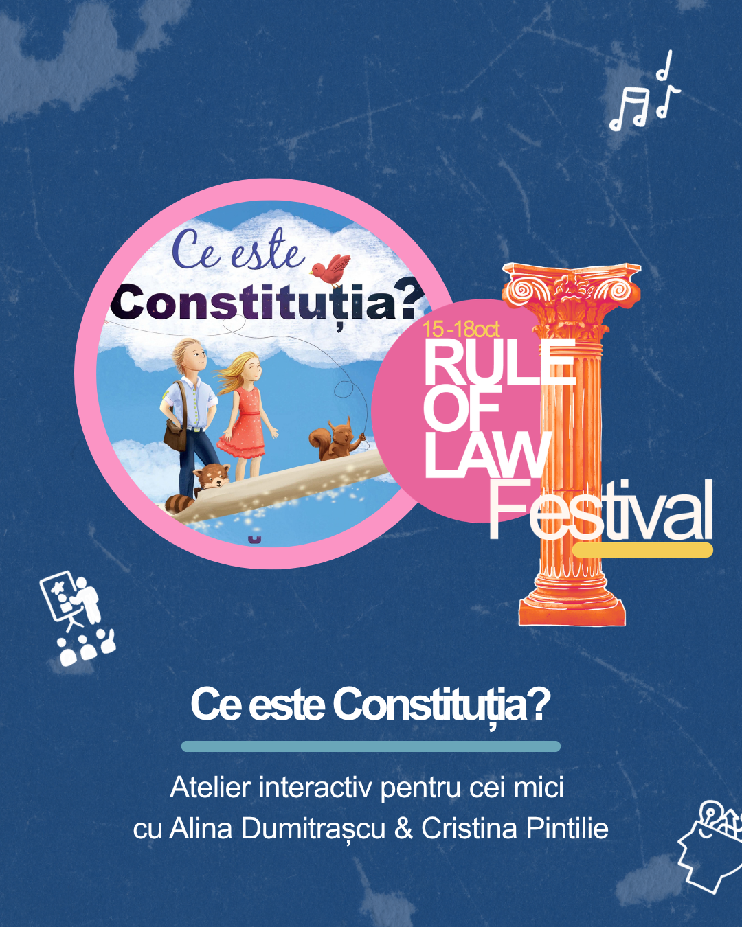 Ce este Constituția? Atelier interactiv pentru cei mici