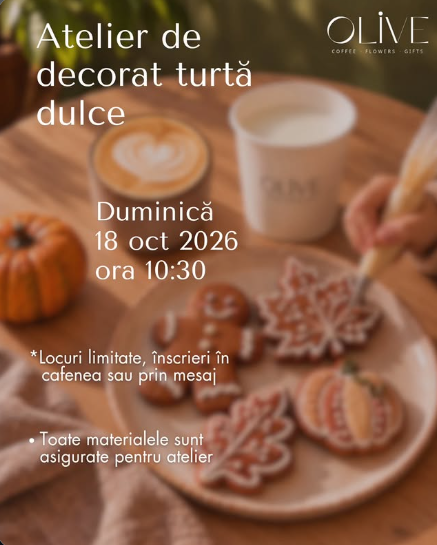 Atelier de decorat turtă dulce