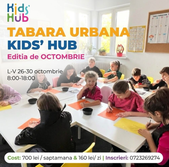 Tabără urbană Kids Hub