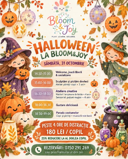 Halloween la Bloom&Joy