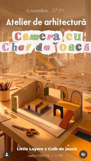 Camera cu chef de joacă – Atelier de arhitectură
