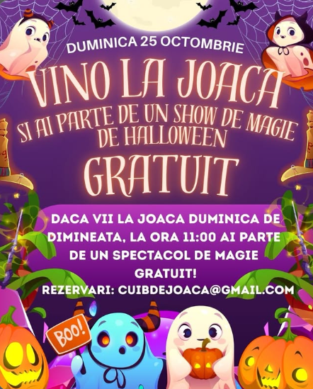 Show de magie de Halloween