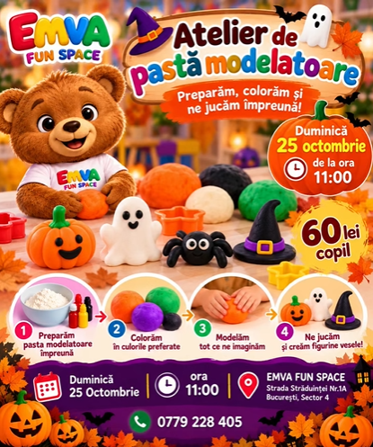 Atelier de pastă modelatoare