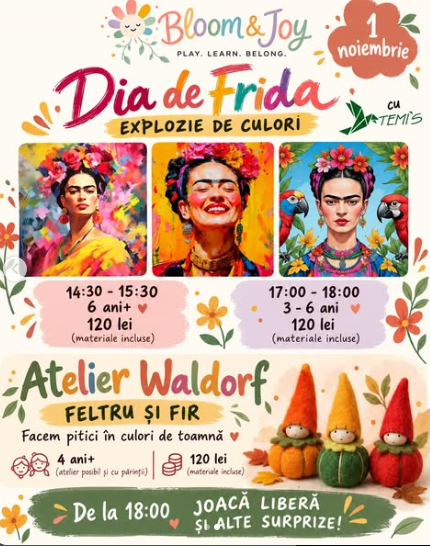 Dia de Frida – Explozie de culori