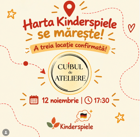 Atelier de limba germană pentru copii – Kinderspiele