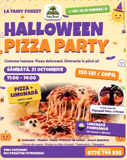 Halloween Pizza Party