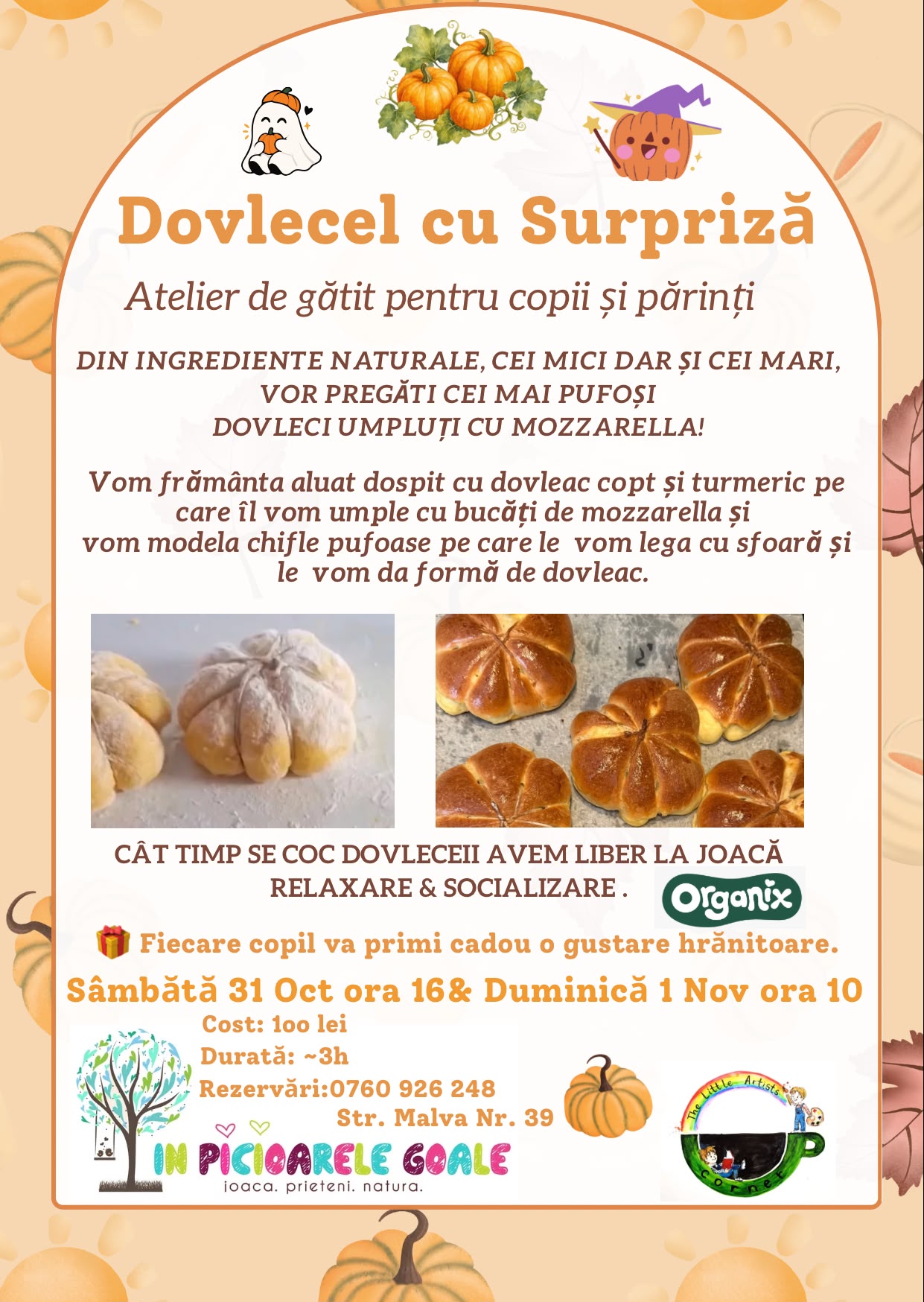 Dovlecel cu Surpriză – Atelier de gătit