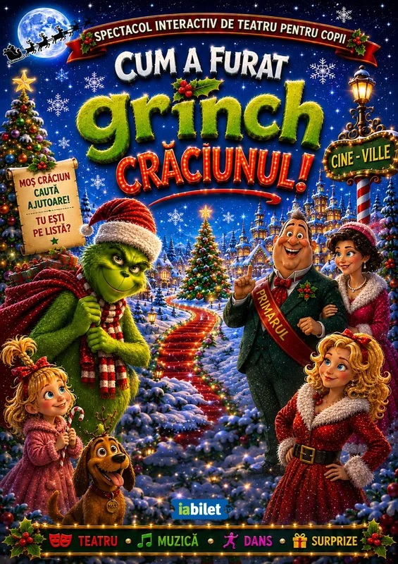 Cum a furat Grinch Crǎciunul